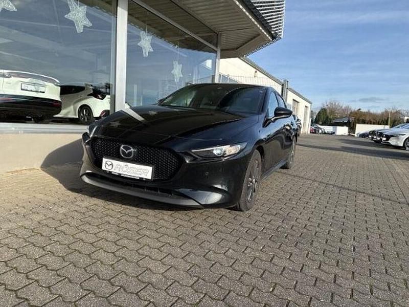 Onyxschwarz Gebraucht 2021 Mazda 3 Selection Limousine | 17.990 € (Guter Preis) - Bild 1/4