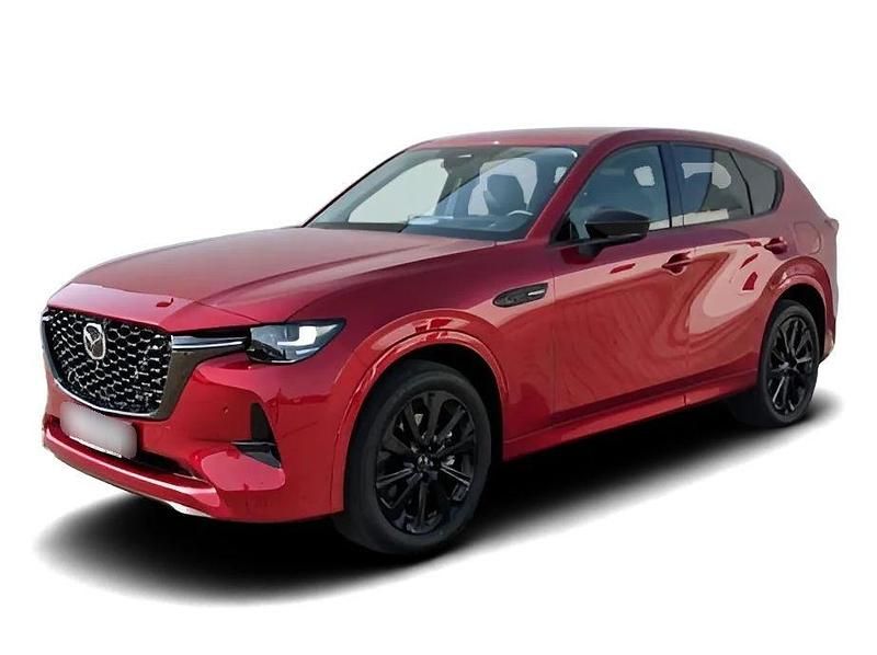 Rot Gebraucht 2024 Mazda CX-60 Homura-Line SUV | 48.349 € (Fairer Preis) - Bild 1/4