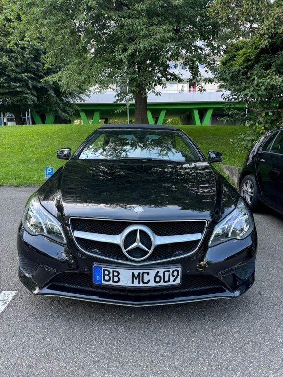 Schwarz Gebraucht 2014 Mercedes E220 Sport Cabrio | 19.450 € (Fairer Preis) - Bild 1/4