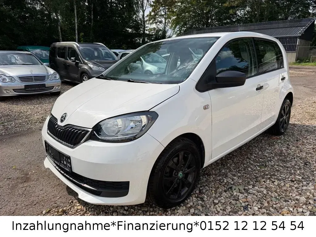 Gebraucht Skoda Citigo Active 60 PS (44 kW) 2019 Weiß Kleinwagen