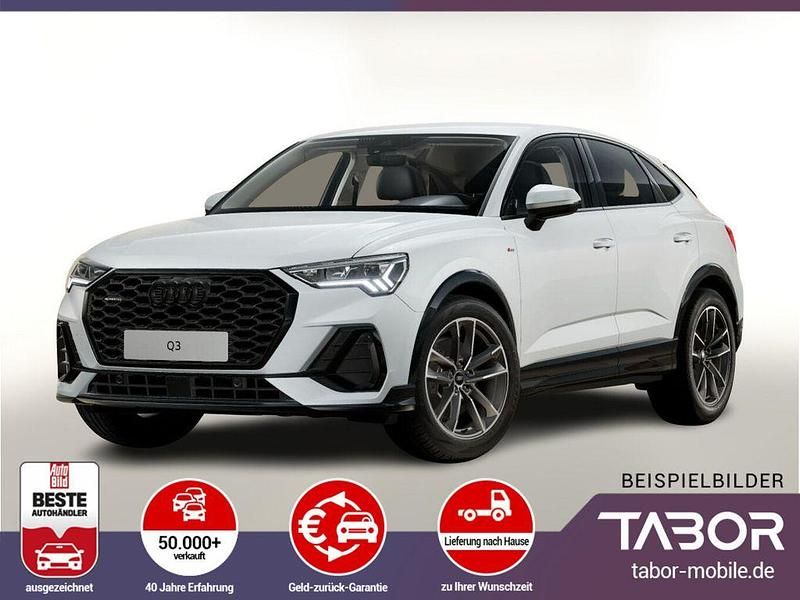 Gletscherweiß metallic Neu 2025 Audi Q3 Sportback S-Line SUV | 49.488 € (Superpreis) - Bild 1/4
