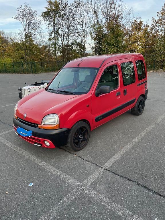 Rot Gebraucht 2002 Renault Kangoo Van / Kleinbus | 2.299 € (Fairer Preis) - Bild 1/4
