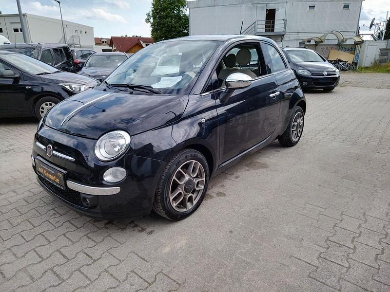 Gebraucht Fiat 500 Lounge 86 PS (63 kW) 2013 Schwarz Limousine