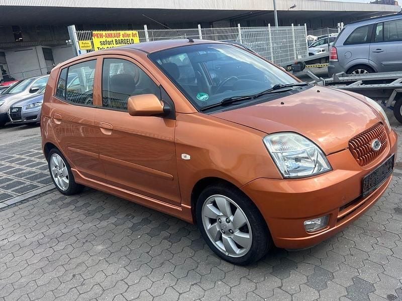 Gebraucht Kia Picanto EX 65 PS (47 kW) 2006 Orange Kleinwagen