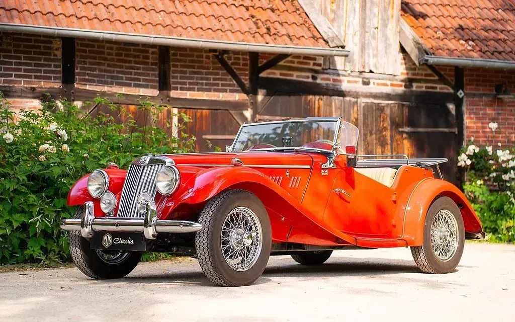 Gebraucht MG TF 54 PS (39 kW) 1956 Rot Cabrio