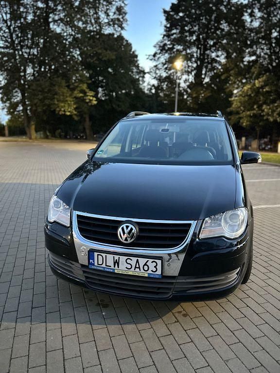 Gebraucht VW Touran Highline 140 PS (102 kW) 2007 Schwarz Van / Kleinbus