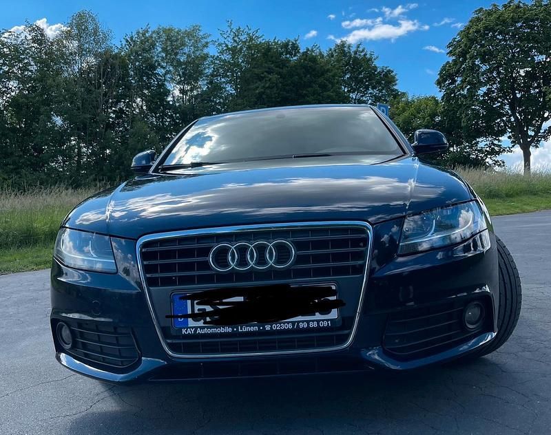 Blau Gebraucht 2009 Audi A4 Limousine | 7.999 € (Fairer Preis) - Bild 1/4