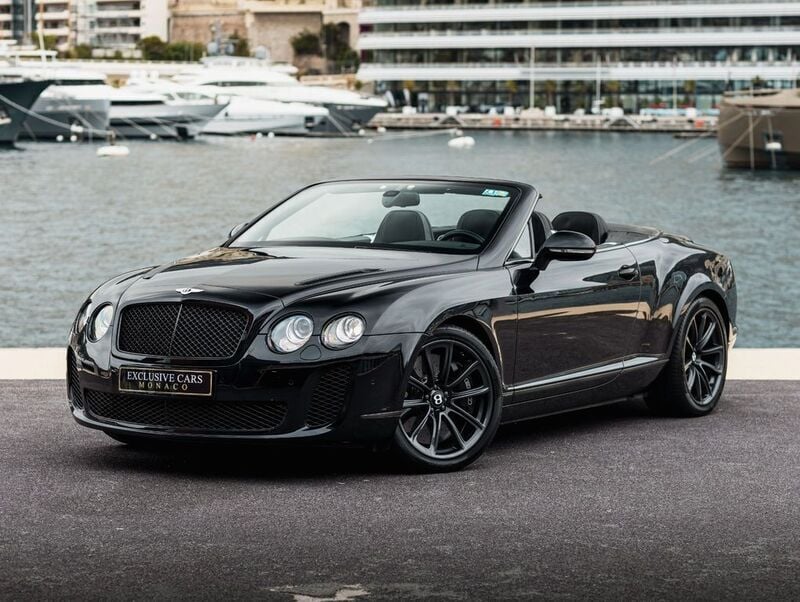 Schwarz Gebraucht 2011 Bentley Continental Supersports Cabrio | 109.900 € - Bild 1/4