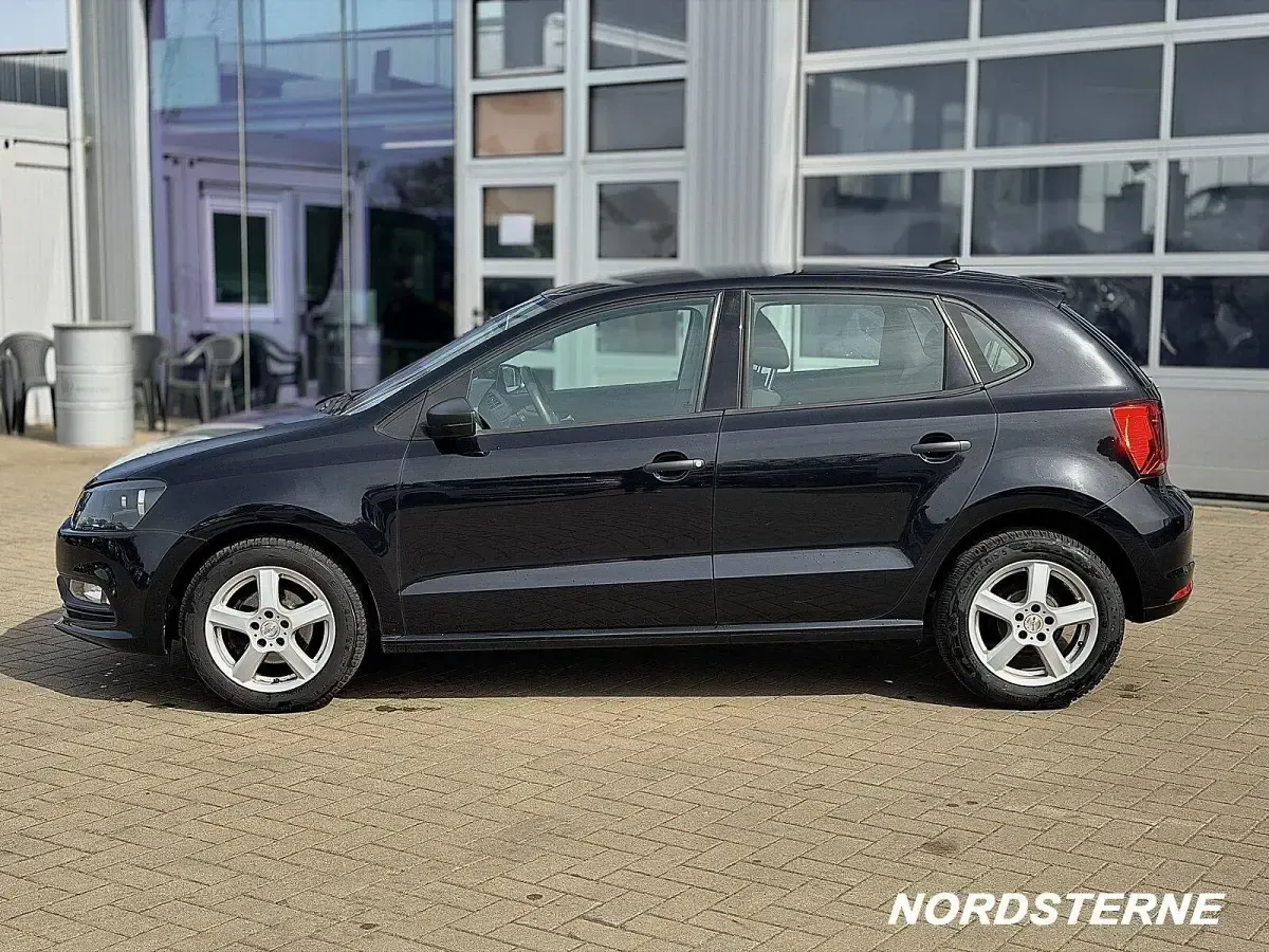 Brugt VW Polo Trendline 75 HK (55 kW) 2014 Sort Hatchback