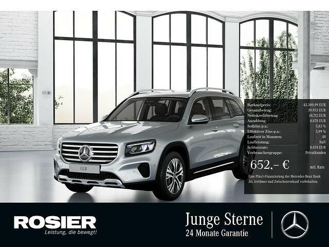 Silber / iridiumsilber (metallic) Gebraucht 2024 Mercedes GLB200 Advanced SUV | 43.390 € (Etwas zu teuer) - Bild 1/2