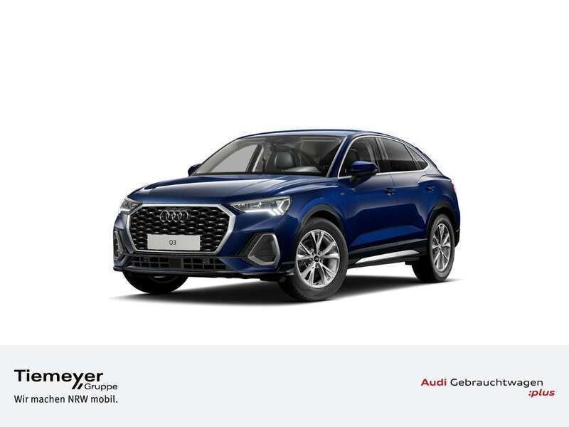 Navarrablau metallic Gebraucht 2024 Audi Q3 S-Line SUV | 36.970 € (Superpreis) - Bild 1/4