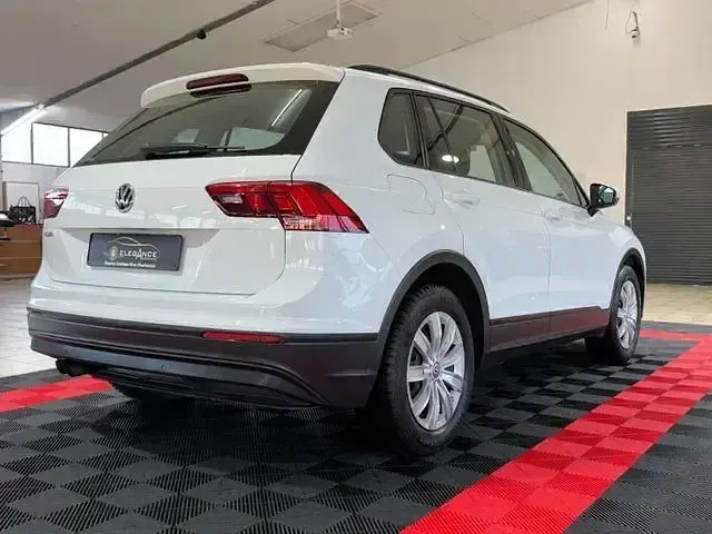 Gebraucht VW Tiguan Trendline 125 PS (91 kW) 2018 Weiß SUV