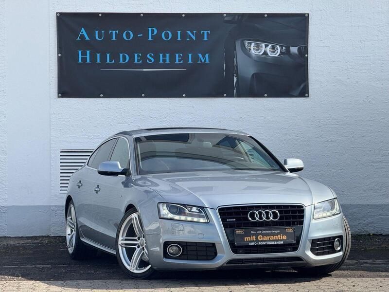 Silber Gebraucht 2010 Audi A5 Sportback S-Line Coupé | 9.990 € (Fairer Preis) - Bild 1/4