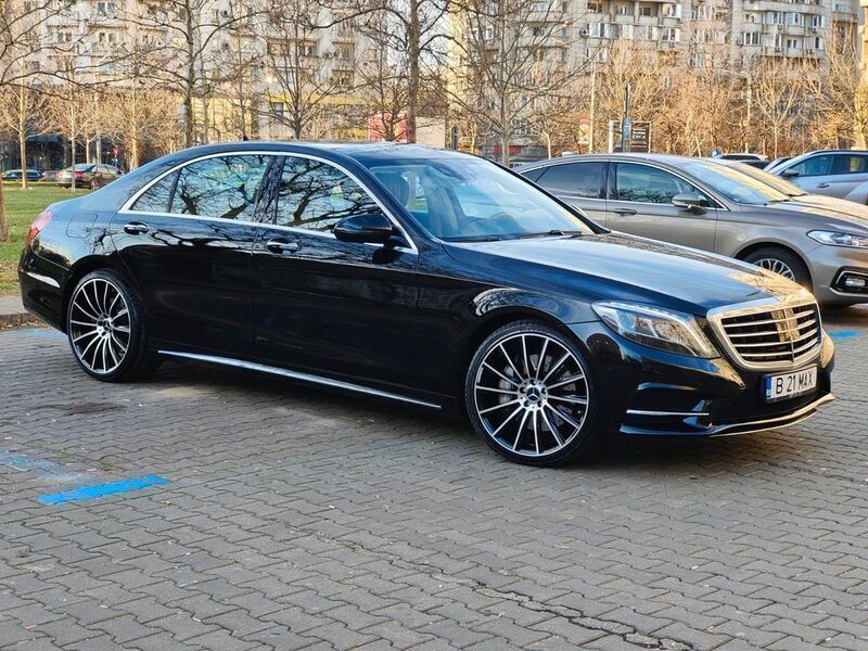 Schwarz Gebraucht 2014 Mercedes S400 Limousine | 32.900 € (Teuer) - Bild 1/4