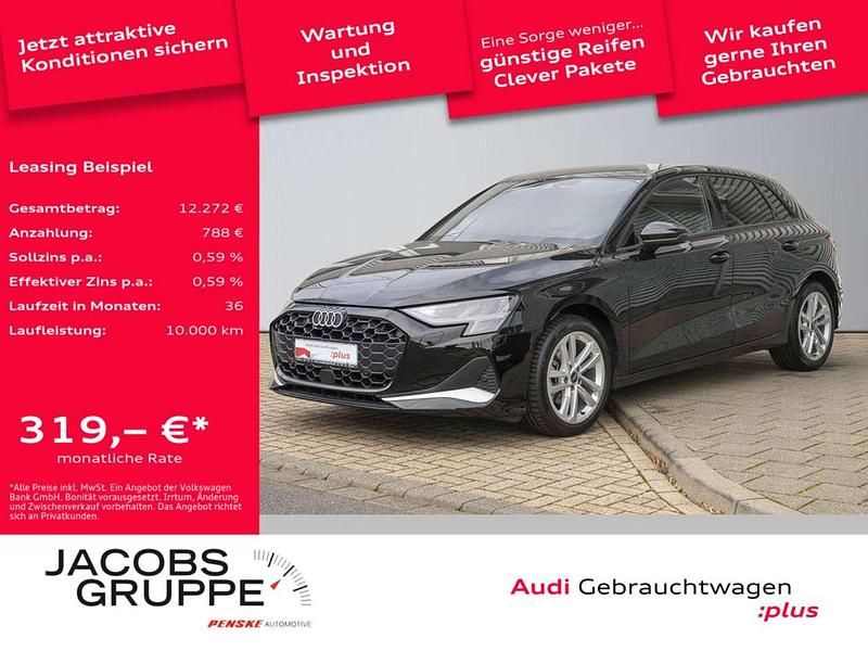 Gebraucht Audi A3 Advanced Plus 150 PS (110 kW) 2025 Schwarz Limousine