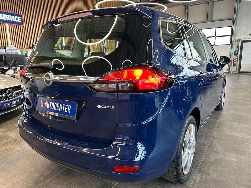 Gebraucht Opel Zafira Tourer Edition 140 PS (102 kW) 2012 Blau Van / Kleinbus