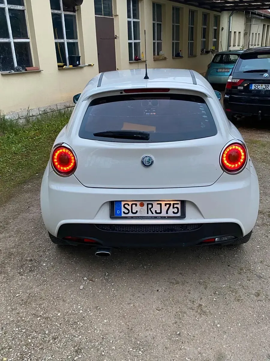 Brugt Alfa Romeo MiTo 95 HK (69 kW) 2010 Hvid Hatchback