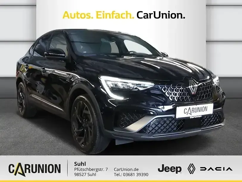 Gebraucht Renault Arkana Esprit Alpine 146 PS (107 kW) 2024 Onyxschwarz metallic SUV