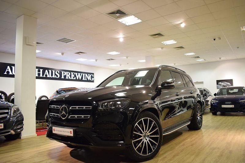 Obsidianschwarz Gebraucht 2022 Mercedes GLS400 AMG line SUV | 89.980 € (Etwas zu teuer) - Bild 1/4