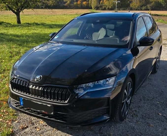 Schwarz Gebraucht 2025 Skoda Octavia SportLine Kombi | 28.500 € (Guter Preis) - Bild 1/4