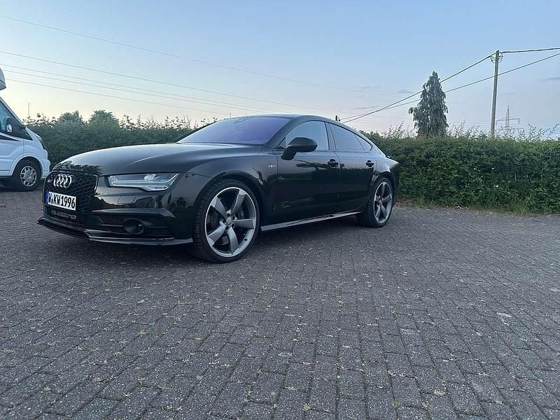 Schwarz Gebraucht 2016 Audi S7 Comfort Kleinwagen | 49.000 € - Bild 1/4