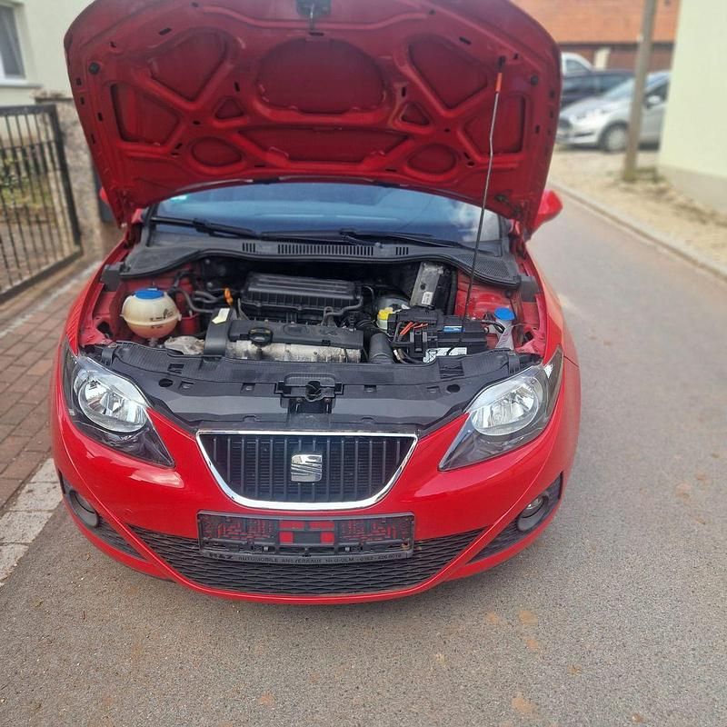 Gebraucht Seat Ibiza Reference 86 PS (63 kW) 2012 Rot Kleinwagen
