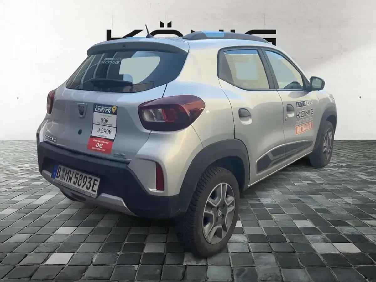 Gebraucht Dacia Spring Essentiel 33 kW (45 PS) 2023 Silber Kleinwagen