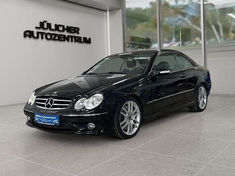 Grau Gebraucht 2008 Mercedes CLK500 Sport Edition Coupé | 11.990 € (Superpreis) - Bild 1/4