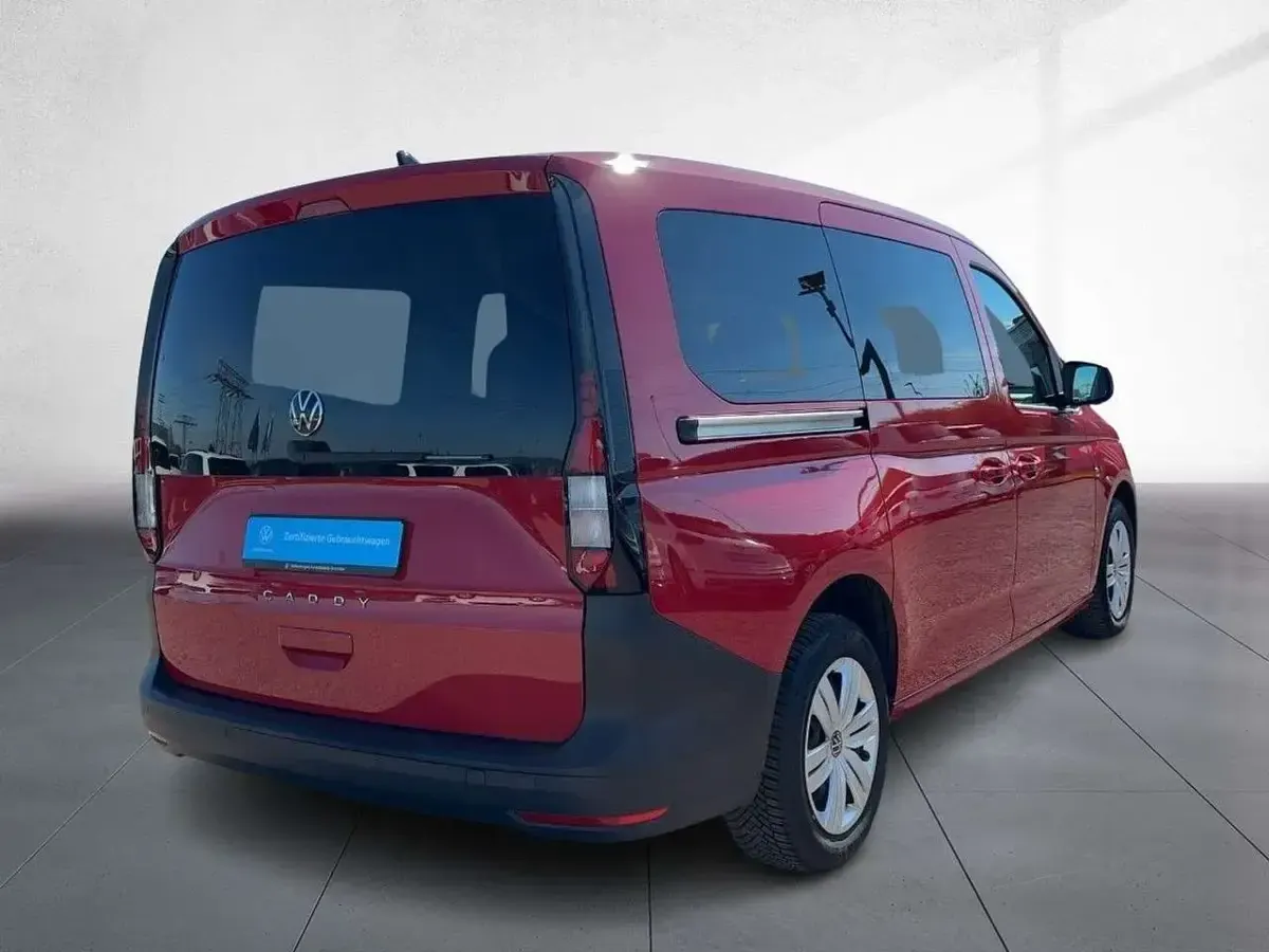 Gebraucht VW Caddy 114 PS (83 kW) 2024 Kirschrot Van / Kleinbus