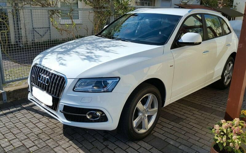 Weiß Gebraucht 2017 Audi Q5 Design SUV | 24.450 € (Fairer Preis) - Bild 1/4