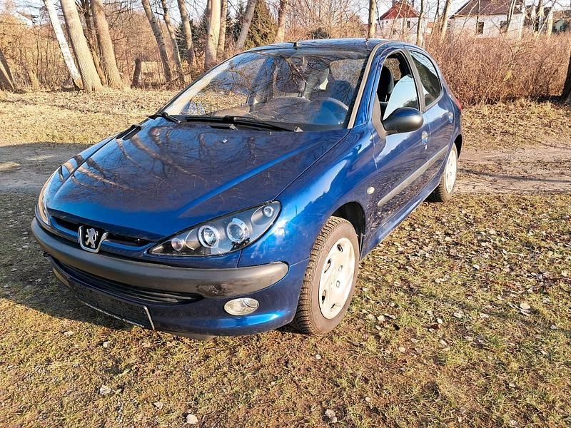 Gebraucht Peugeot 206 Premium 75 PS (55 kW) 2003 Blau Kleinwagen