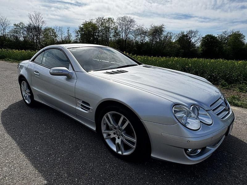 Gebraucht Mercedes SL500 387 PS (284 kW) 2007 Silber Cabrio