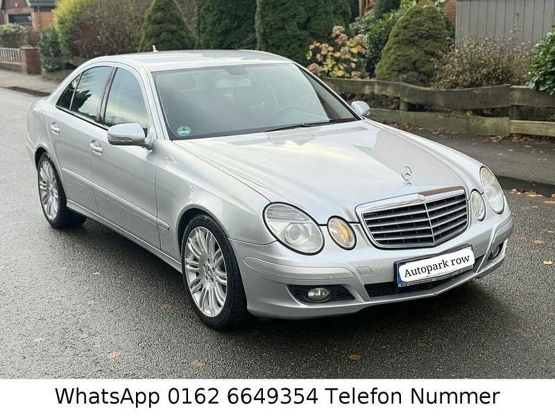 Silber Gebraucht 2008 Mercedes E220 Elegance Limousine | 5.500 € (Fairer Preis) - Bild 1/4