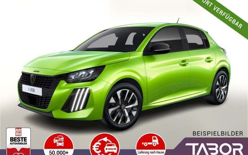 Gelb (agueda gelb metallic) Gebraucht 2024 Peugeot e-208 Style Kleinwagen | 22.988 € (Guter Preis) - Bild 1/4