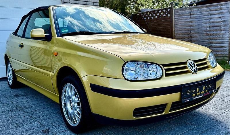 Gebraucht VW Golf Cabriolet Karmann 75 PS (55 kW) 1998 Gelb Cabrio