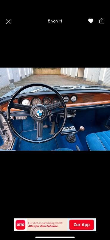 Gebraucht BMW 2000C/CS 120 PS (88 kW) 1967 Silber Coupé