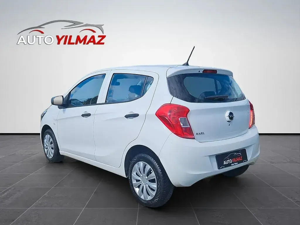 Używany Opel Karl Selection 75 KM (55 kW) 2015 Biały Hatchback