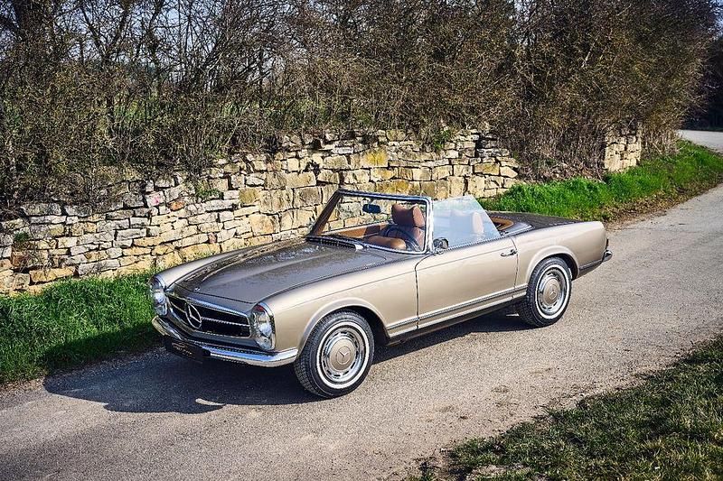Gebraucht Mercedes SL280 170 PS (125 kW) 1969 Beige Cabrio