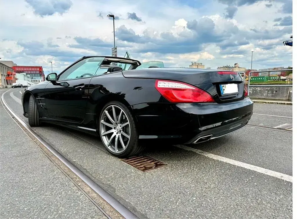 Gebraucht Mercedes SL500 AMG 435 PS (319 kW) 2012 Schwarz Cabrio