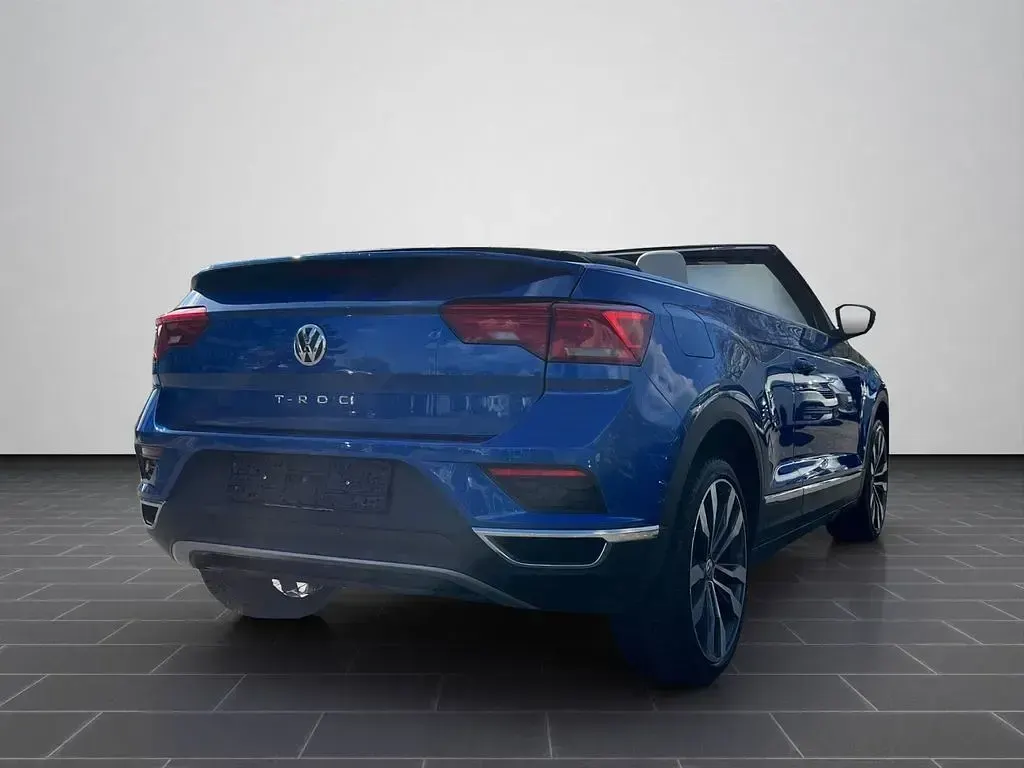Gebraucht VW T-Roc Cabriolet Style 150 PS (110 kW) 2020 Blau Cabrio