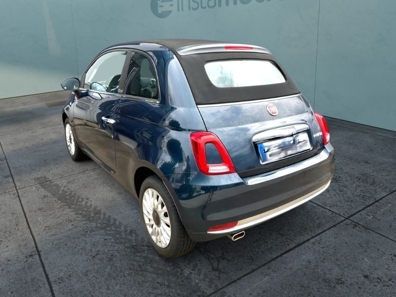 Blau Gebraucht 2021 Fiat 500C Dolcevita Cabrio | 12.490 € (Guter Preis) - Bild 1/3