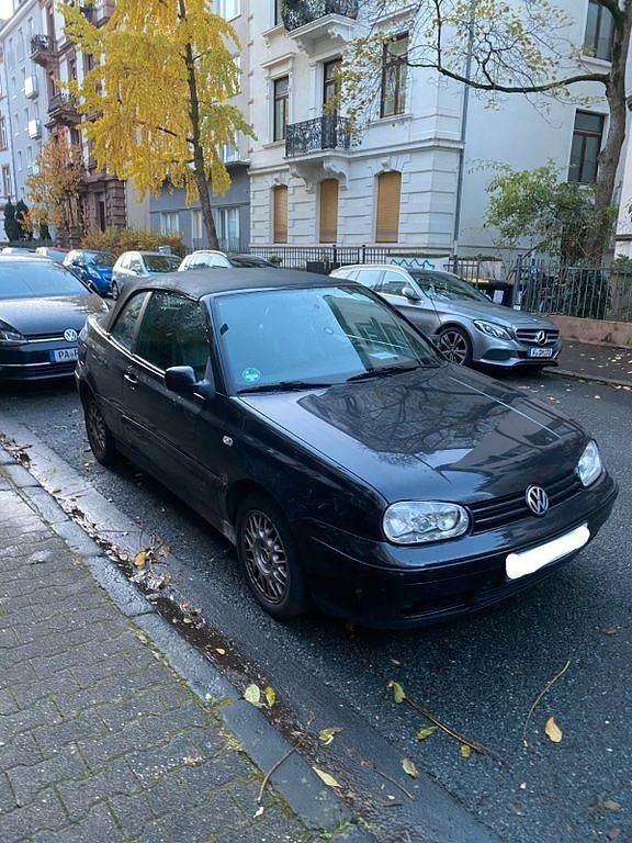 Gebraucht VW Golf Cabriolet Conceptline 116 PS (85 kW) 1999 Schwarz Cabrio