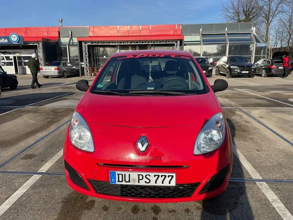 Gebraucht Renault Twingo 58 PS (42 kW) 2007 Rot Kleinwagen