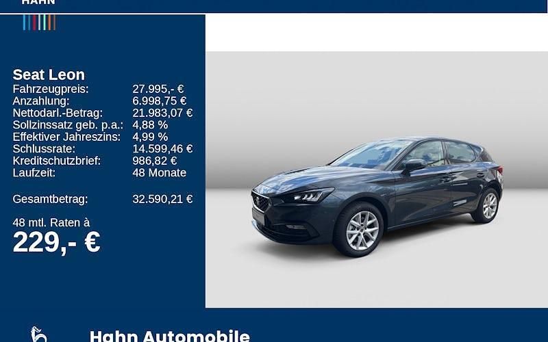 Gebraucht Seat Leon Style 150 PS (110 kW) 2025 Grau Limousine