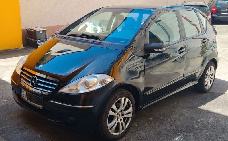Schwarz Gebraucht 2008 Mercedes A170 Avantgarde Van / Kleinbus | 2.300 € (Superpreis) - Bild 1/4