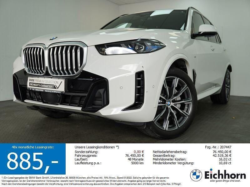 Weiß Gebraucht 2024 BMW X5 Comfort Edition SUV | 76.450 € (Superpreis) - Bild 1/4