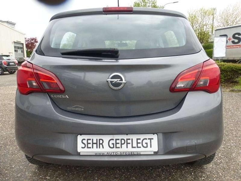 Gebraucht Opel Corsa drive 90 PS (66 kW) 2016 Karbon silber/shiny grey Kleinwagen