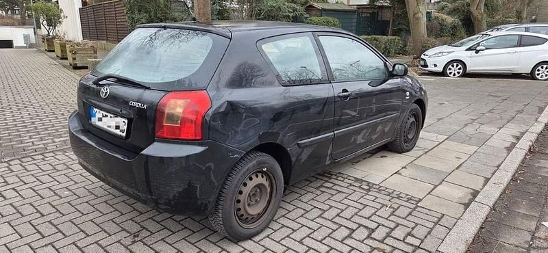 Gebraucht Toyota Corolla 110 PS (80 kW) 2003 Schwarz Limousine