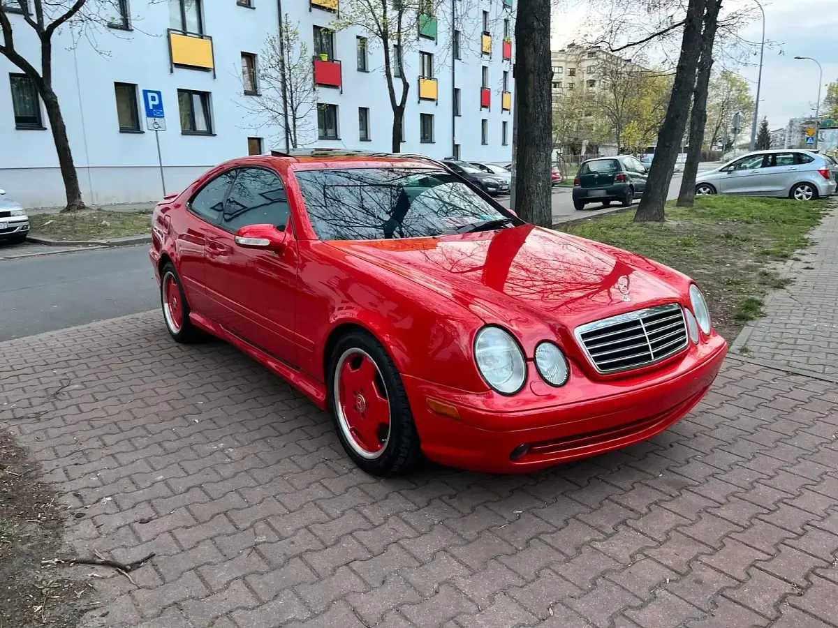 Gebraucht Mercedes CLK55 AMG AMG 275 PS (202 kW) 2002 Rot Coupé