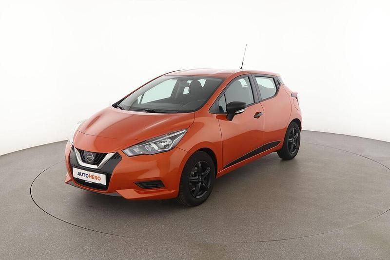 Orange Gebraucht 2019 Nissan Micra Visia+ Kleinwagen | 9.630 € - Bild 1/3